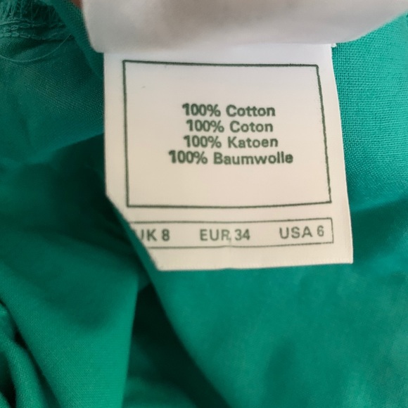 SOLD Vintage 80s Laura Ashley Midi Dress XS - Picture 8 of 8